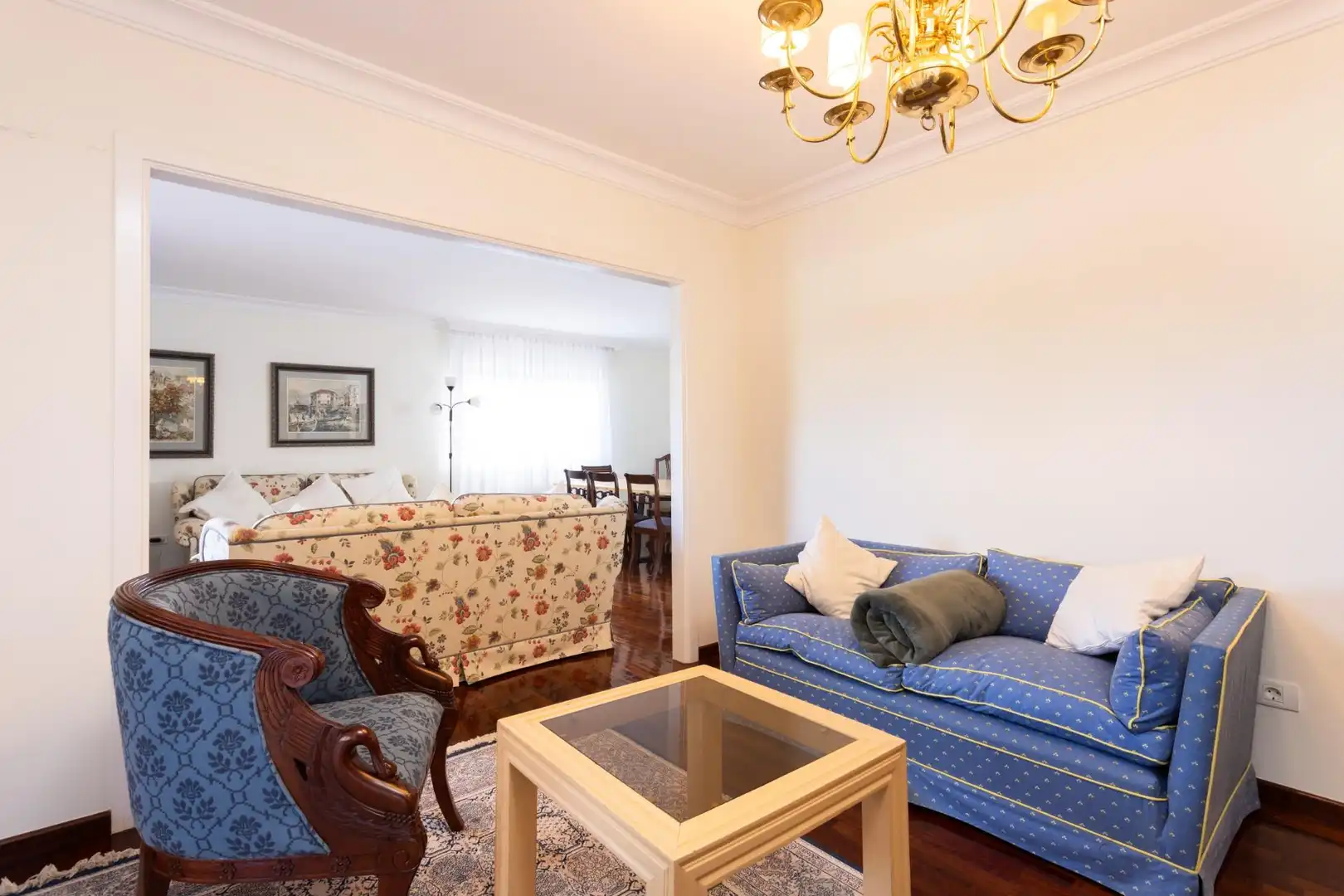 Sala de estar de Casa o chalet en venta en Puerto de la Cruz con Calefacción, Jardín privado y Parquet