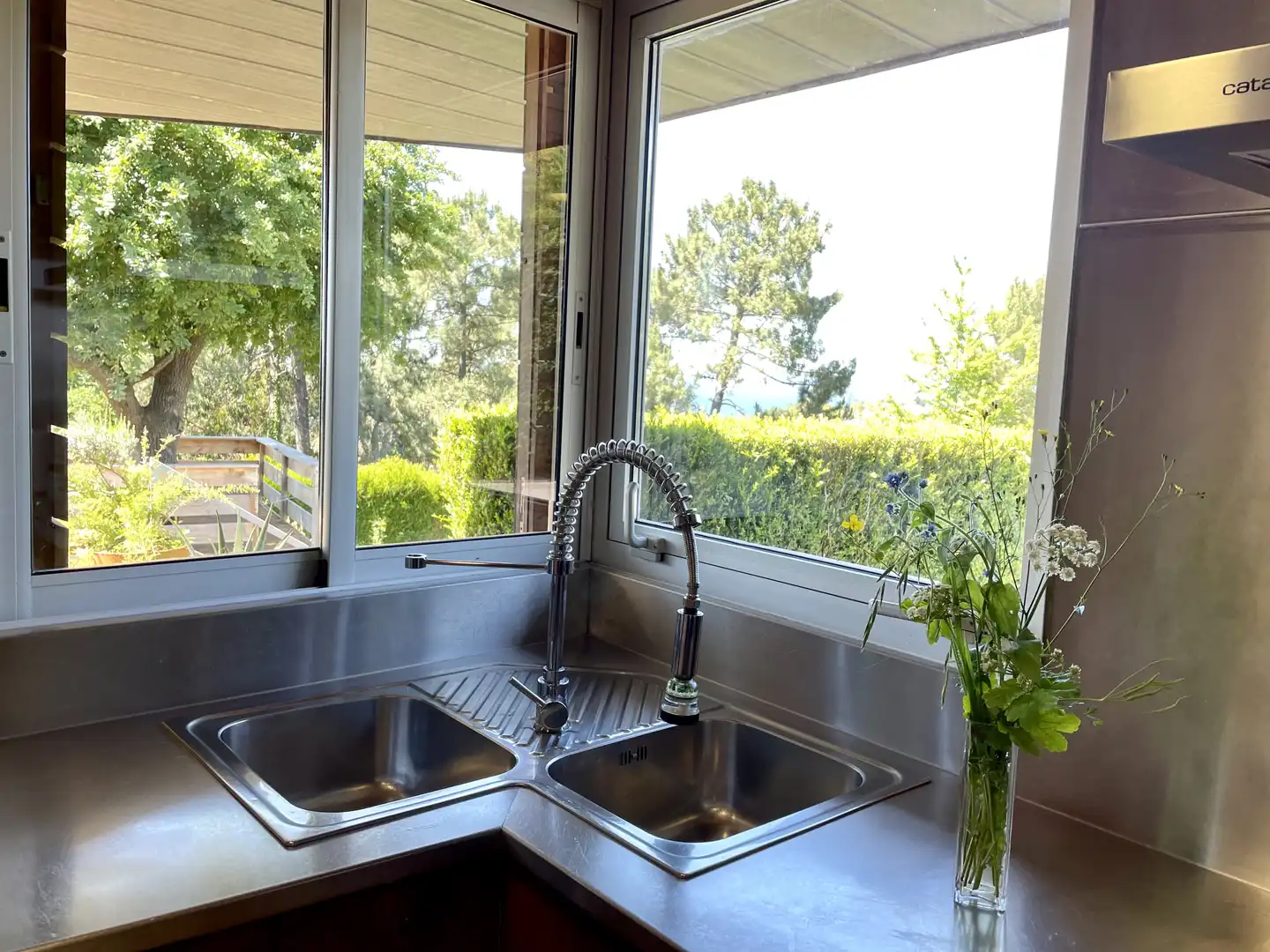 Cocina de Casa o chalet de alquiler en Nigrán con Calefacción, Jardín privado y Parquet