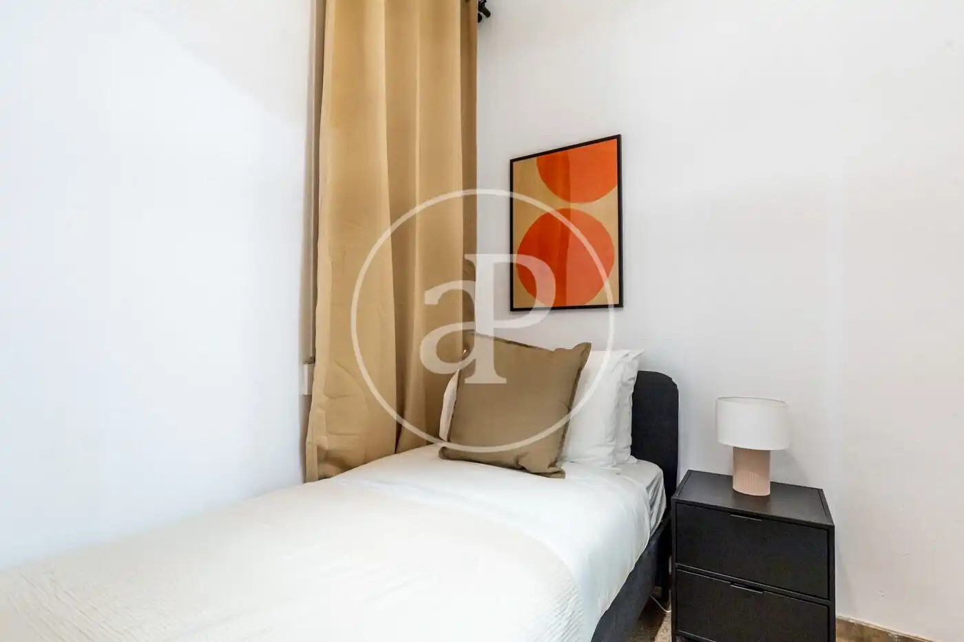 Bedroom of Flat for rent in Barcelona  with Air Conditioner, Heating and Furnished