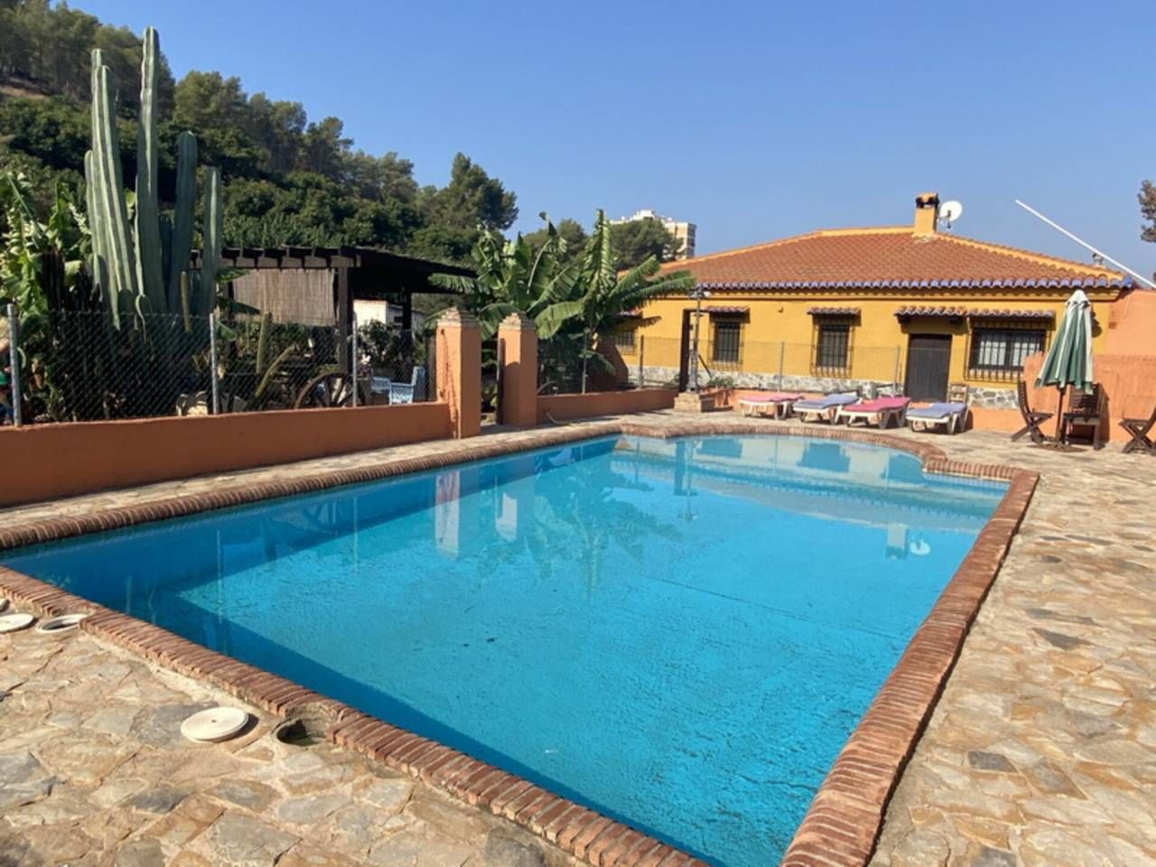 Piscina de Casa o xalet en venda en Torrenueva Costa amb Jardí privat, Terrassa i Piscina