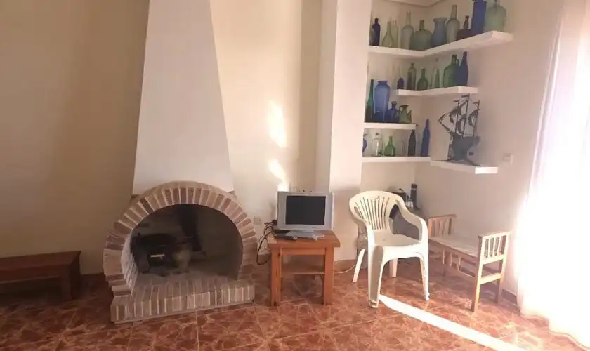 Wohnzimmer von Wohnung zum Verkauf in Carboneras mit Terrasse und Möbliert