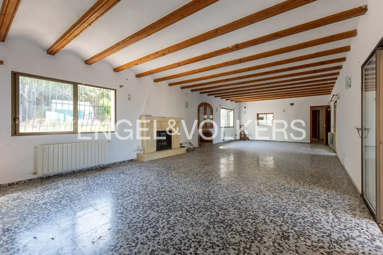 Sala d'estar de Casa o xalet en venda en Jávea / Xàbia amb Calefacció i Terrassa