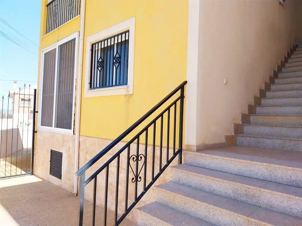 Vista exterior de Apartamento en venta en Mazarrón con Aire acondicionado, Jardín privado y Terraza
