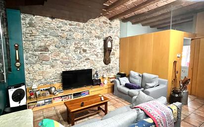 Sala d'estar de Casa o xalet en venda en Granollers amb Aire condicionat, Terrassa i Balcó