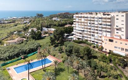 Exterior view of Attic for sale in Estepona  with Heating, Private garden and Parquet flooring