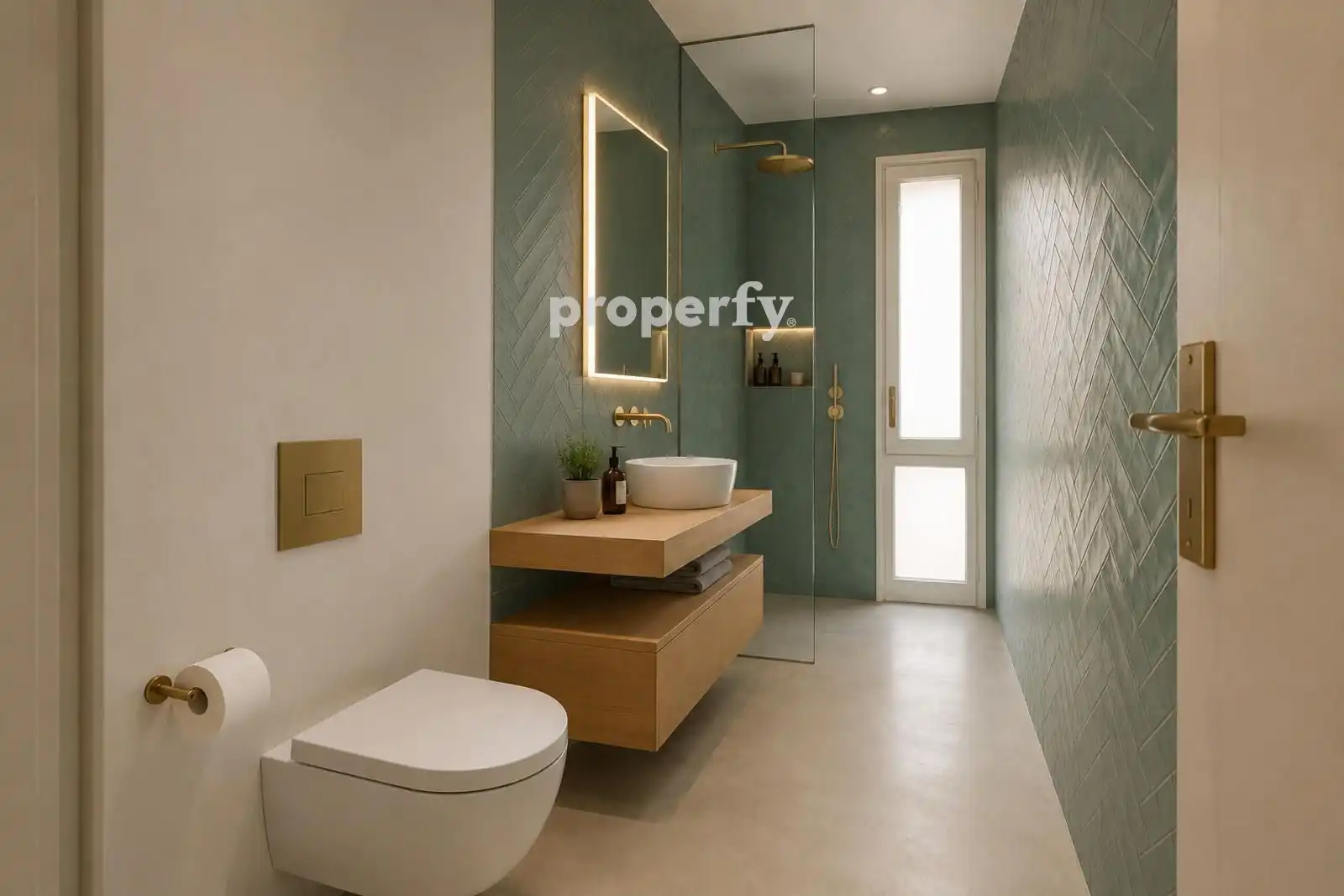 Baño de Piso en venta en Barcelona con Calefacción, Terraza y Balcón