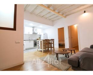 Kitchen of Flat to rent in  Barcelona Capital  with Parquet flooring, Furnished and Balcony