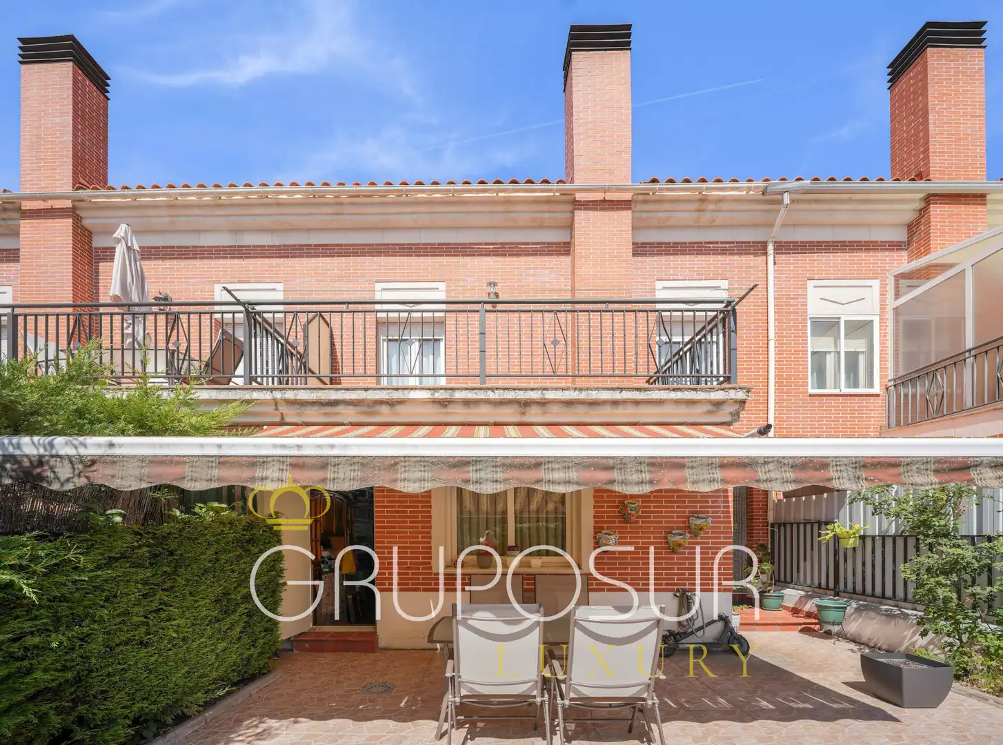 Vista exterior de Casa adosada en venta en La Flecha - Monasterio del Prado