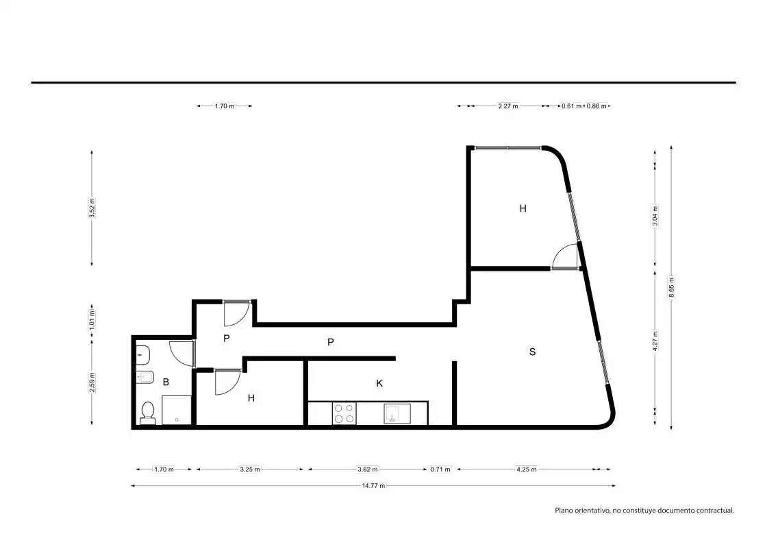 Erdgeschosswohnung zum Verkauf in Calle TARRAGONA, imagen 18