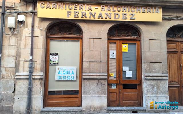 Local comercial en Alquiler en Calle Pío Gullón en Astorga