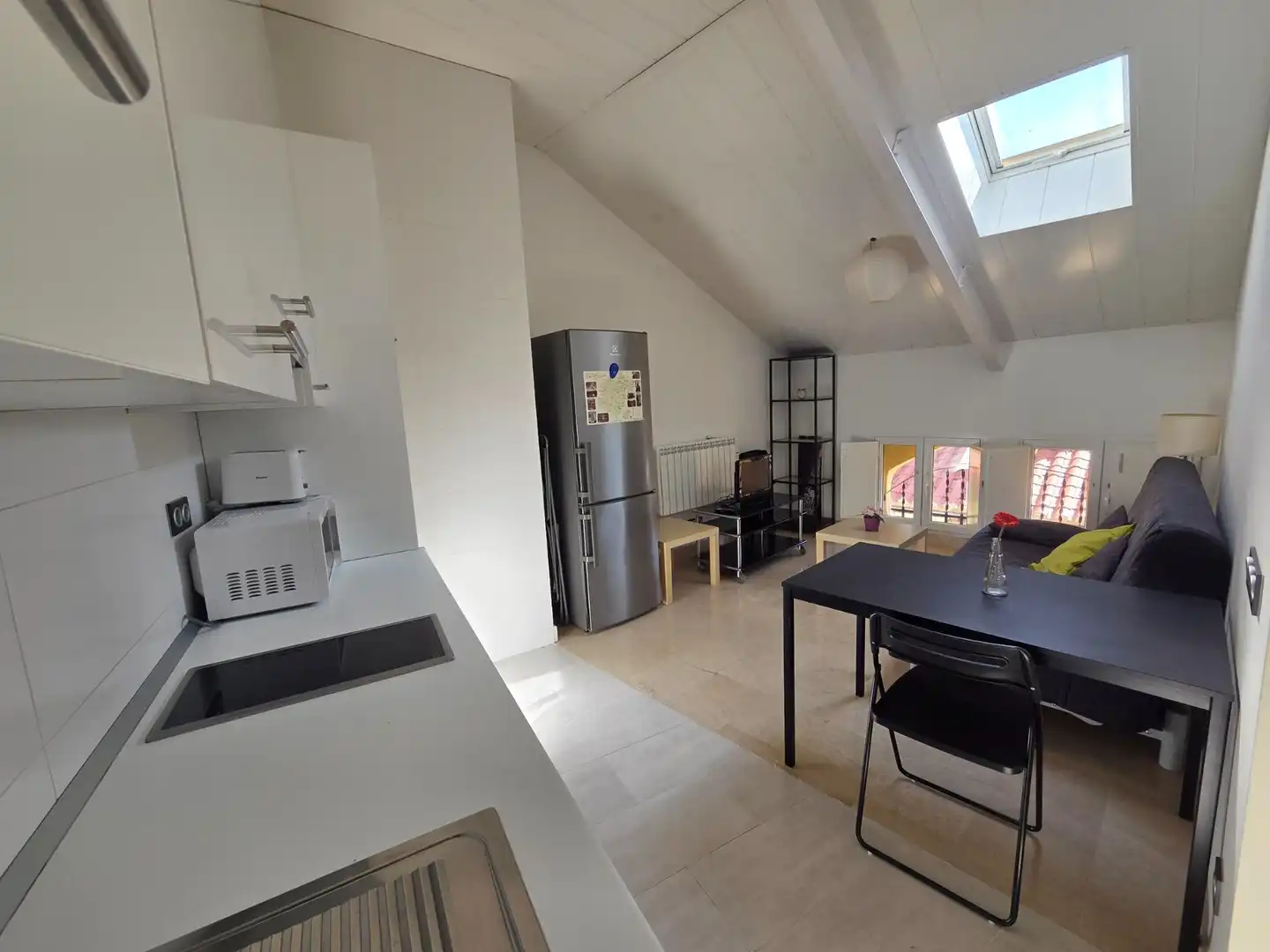 Cocina de Apartamento en venta en Teruel con Calefacción, Trastero y Amueblado
