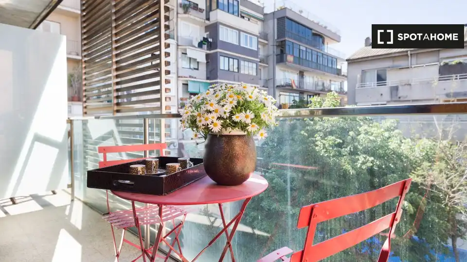 Appartamento con terrazza in affitto a Sarrià - Sant Gervasi, imagen 4