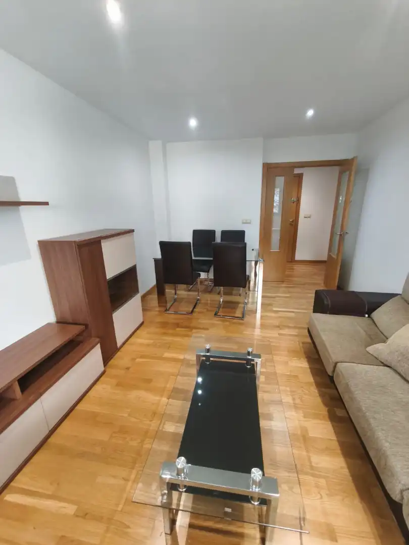 Sala de estar de Piso en venta en Ourense Capital  con Calefacción, Parquet y Terraza