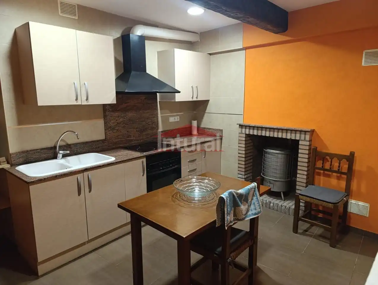Cocina de Casa o chalet en venta en Chinchilla de Monte-Aragón con Terraza y Amueblado