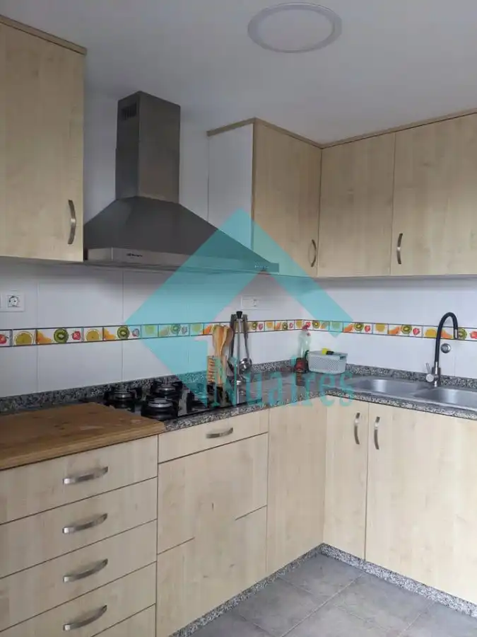 Kitchen of Houses for rent in Castellón de la Plana / Castelló de la Plana  with Air Conditioner, Private garden and Terrace