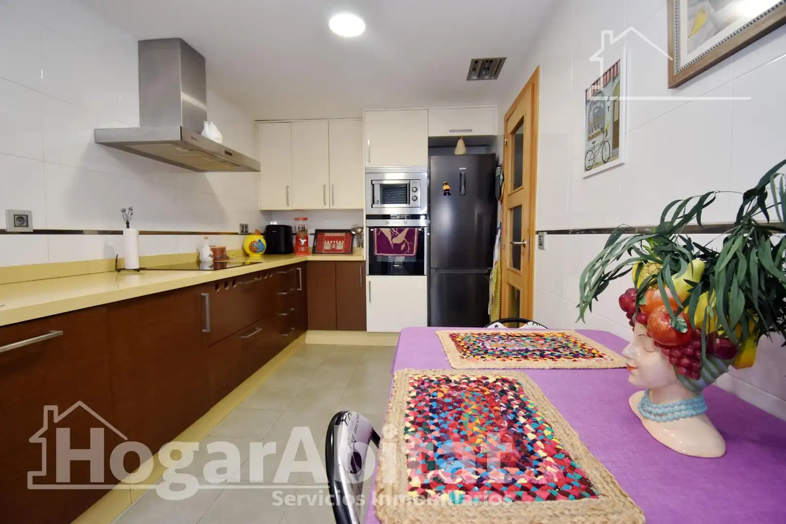 Kitchen of Detached homes for sale in Castellón de la Plana / Castelló de la Plana  with Air Conditioner, Terrace and Balcony