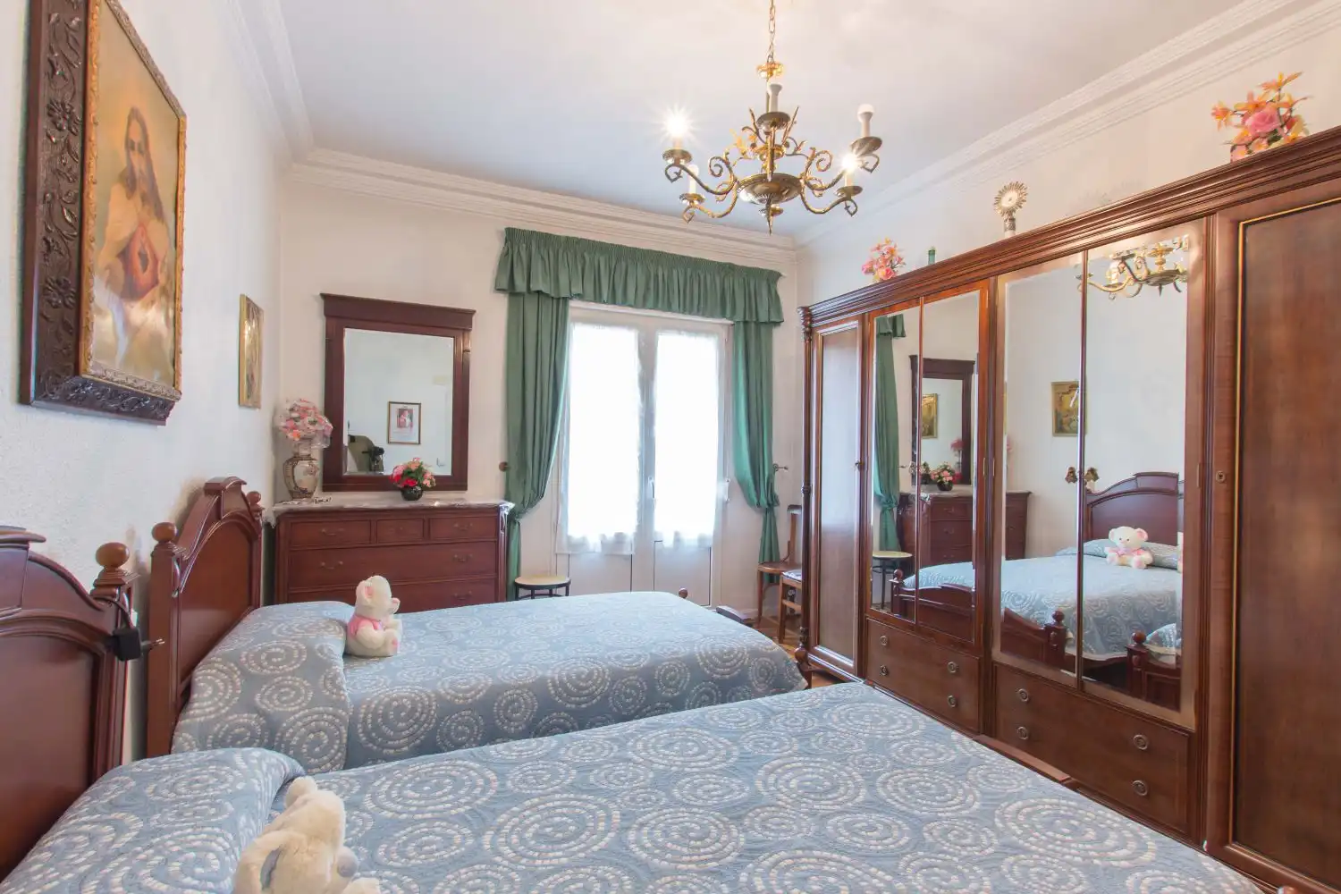 Bedroom of Flat for sale in  Pamplona / Iruña  with Heating and Balcony