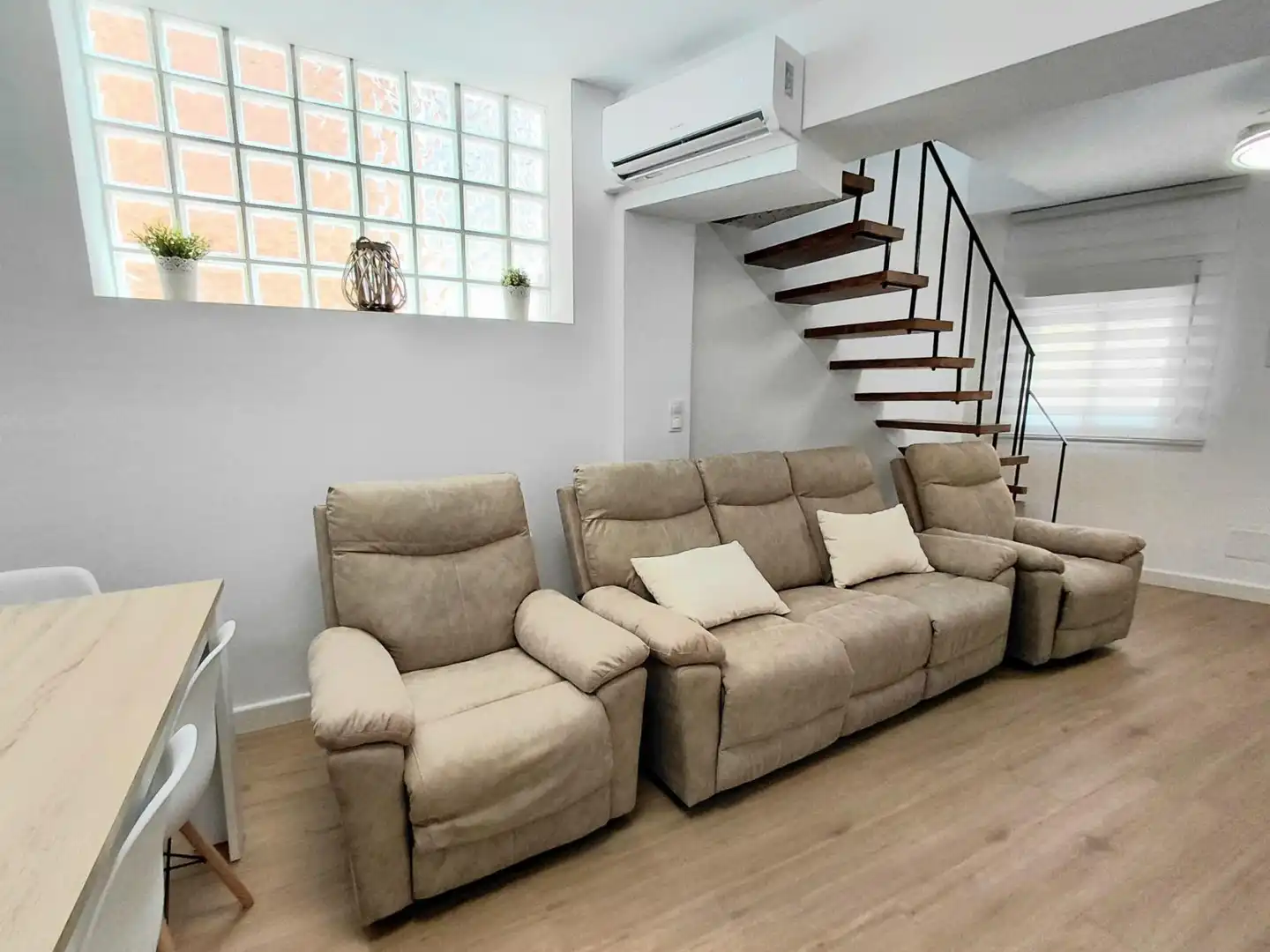 Living room of Houses for rent in Águilas  with Furnished and Balcony