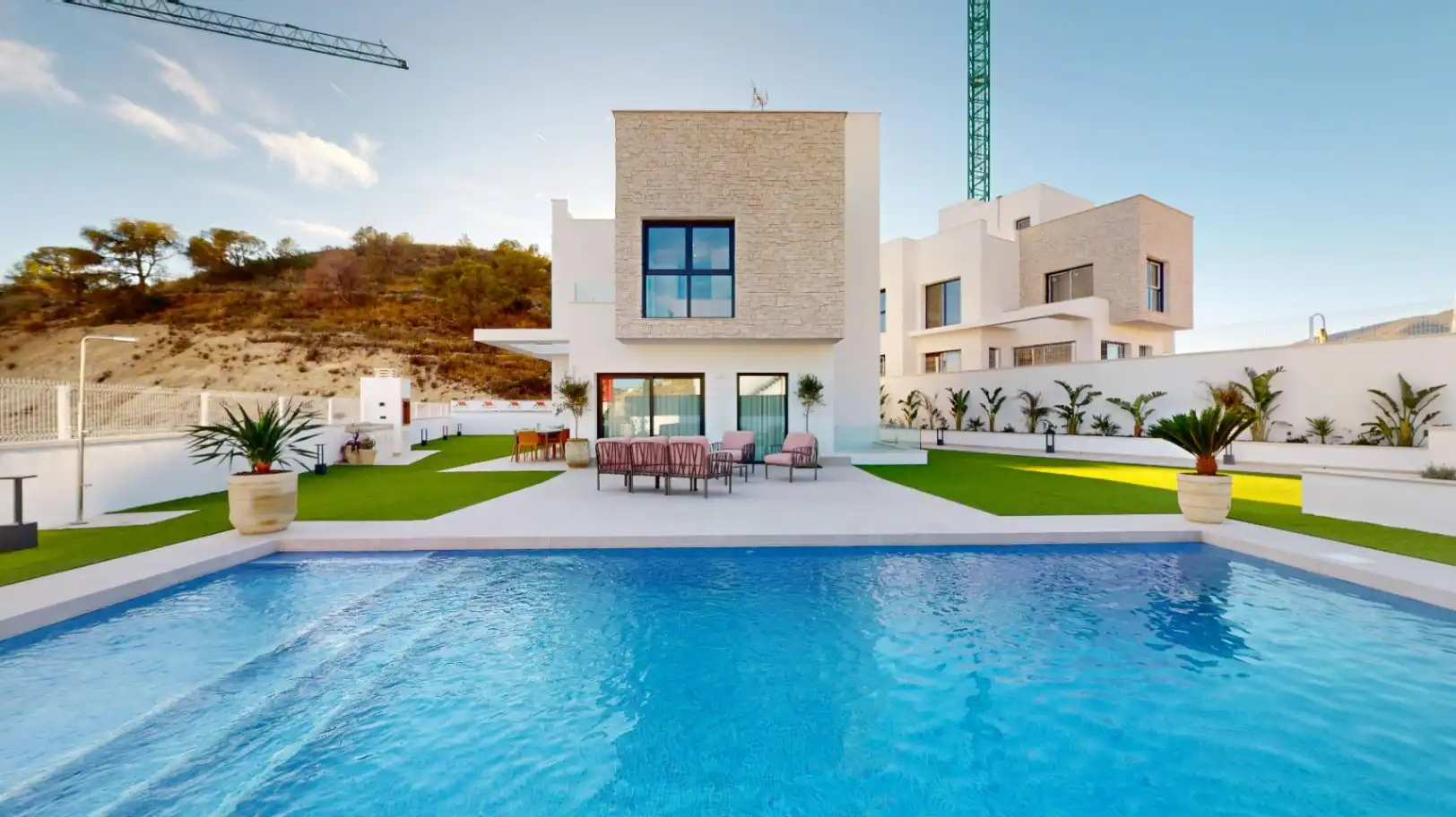 Chalet con piscina en venta en Balcón de Finestrat - Terra Marina