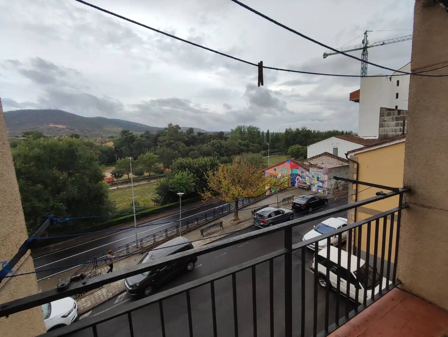Terrasse von Wohnung zur Miete in Plasencia mit Möbliert und Balkon