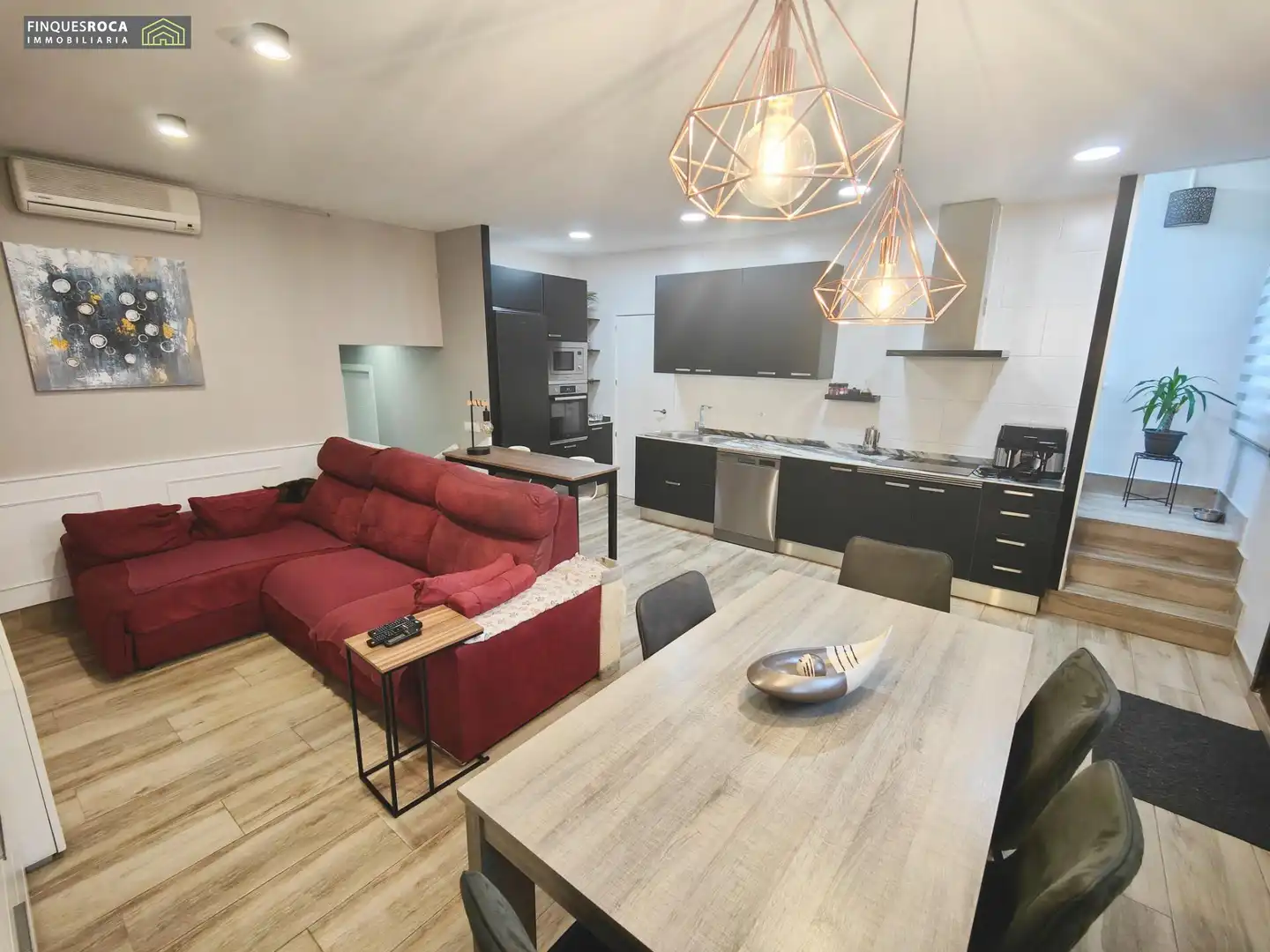 Sala d'estar de Casa o xalet en venda en La Ràpita amb Aire condicionat i Terrassa