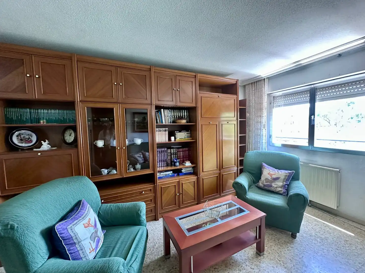 Wohnzimmer von Wohnung zum Verkauf in Madrid mit Heizung