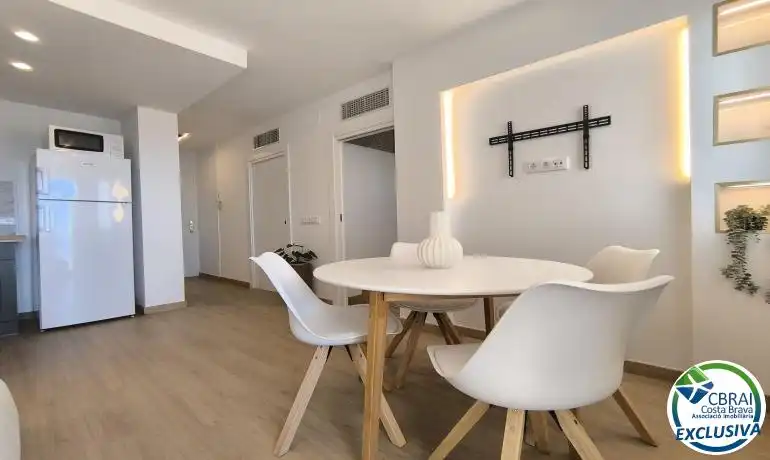 Dining room of Apartments for sale in Empuriabrava  with Air Conditioner, Heating and Parquet flooring