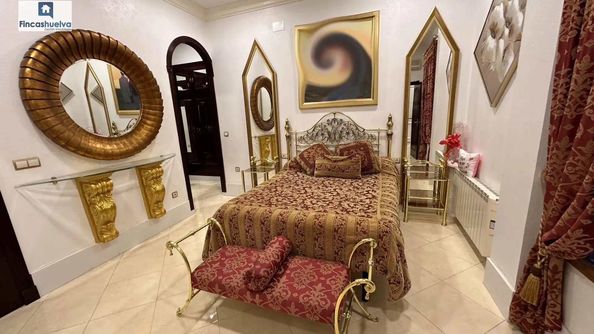 Bedroom of Houses for sale in Moguer  with Private garden, Terrace and Storage room
