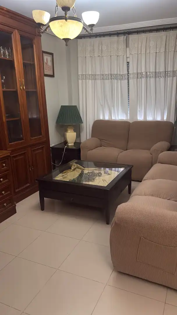 Living room of Houses for rent in Baeza  with Air Conditioner, Private garden and Terrace
