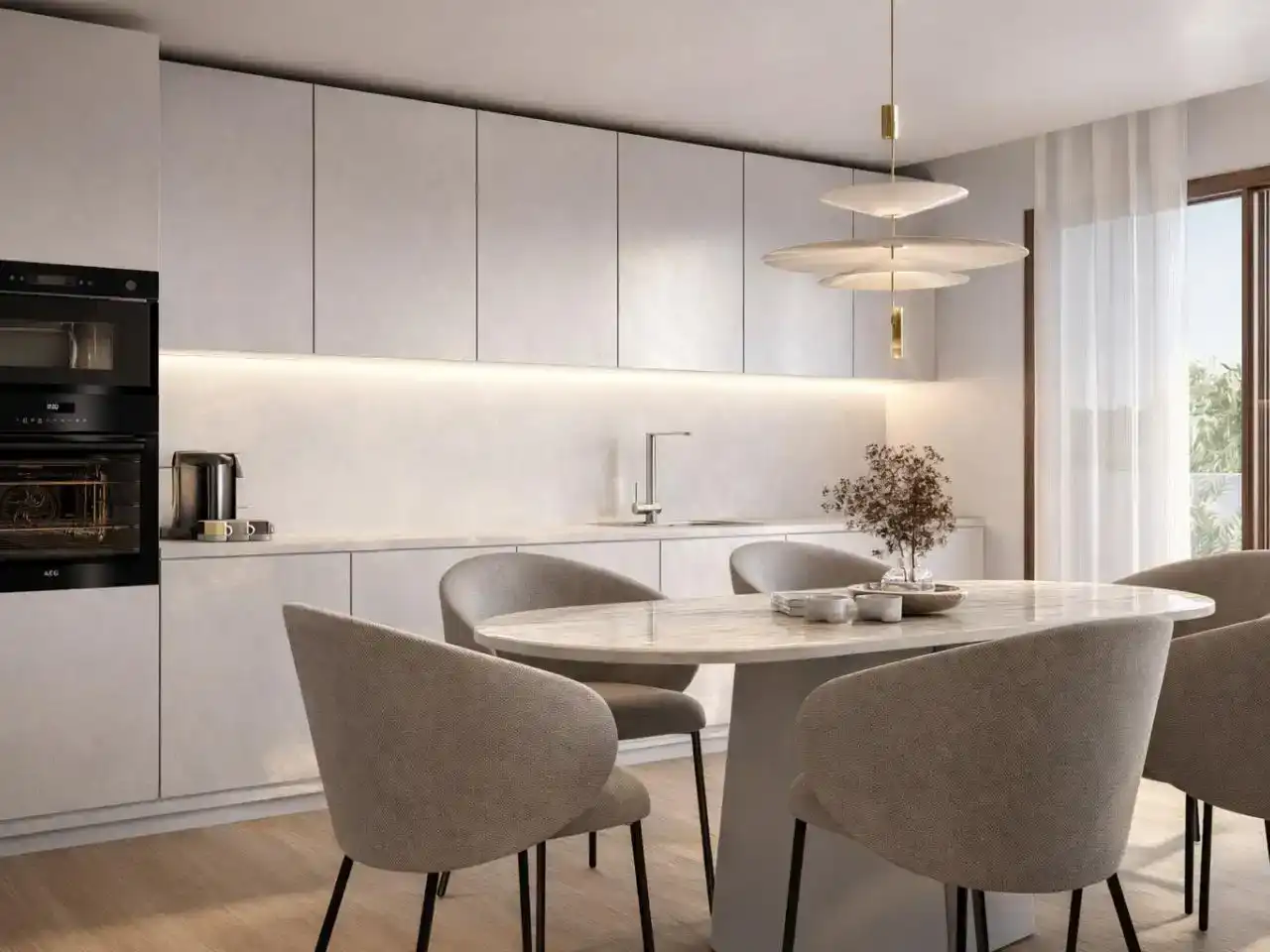 Cocina de Piso en venta en Carballo, A Coruña