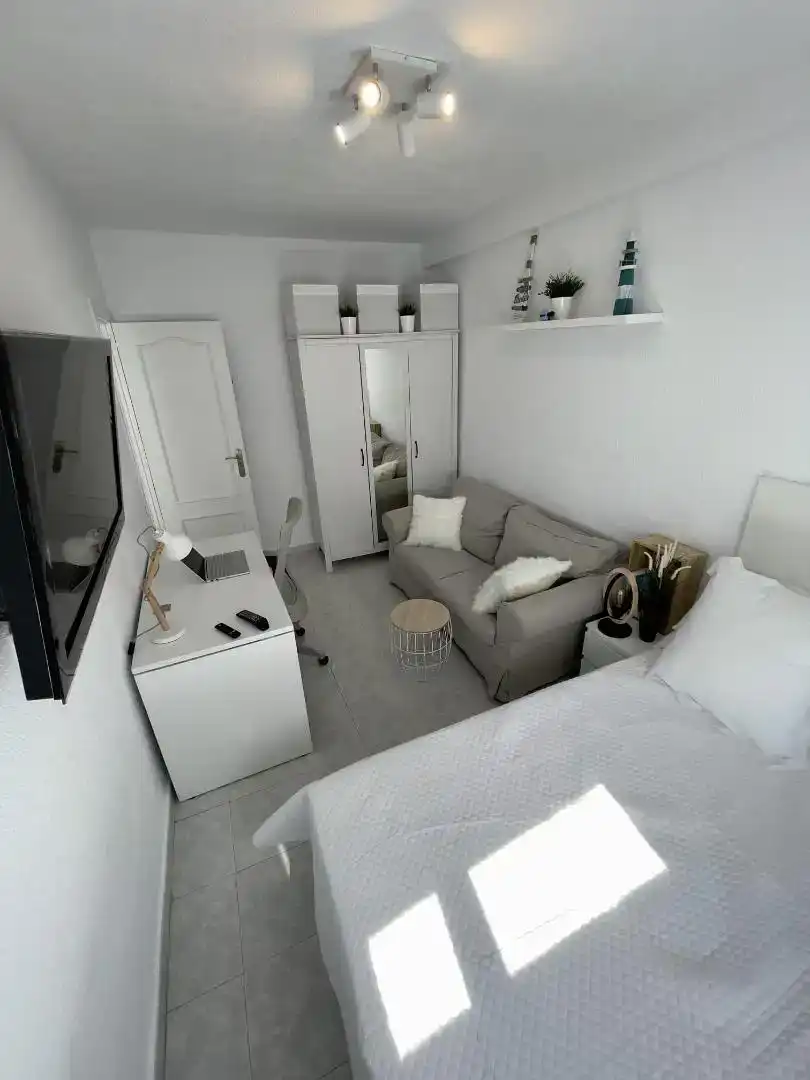 Bedroom of Flat for share in Getafe  with Furnished, Oven and Washing machine