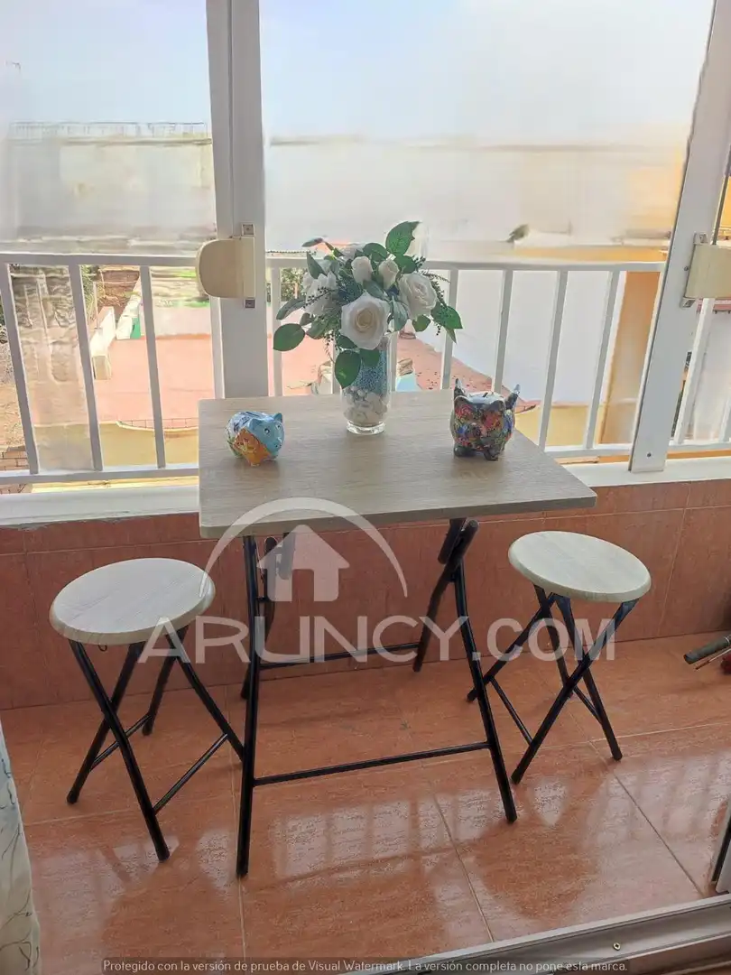 Balcony of Flat for sale in Alcalá de Guadaira  with Air Conditioner, Heating and Terrace