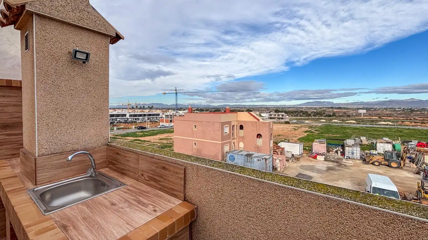 Terrace of Detached homes for sale in Santa Pola  with Air Conditioner, Terrace and Storage room