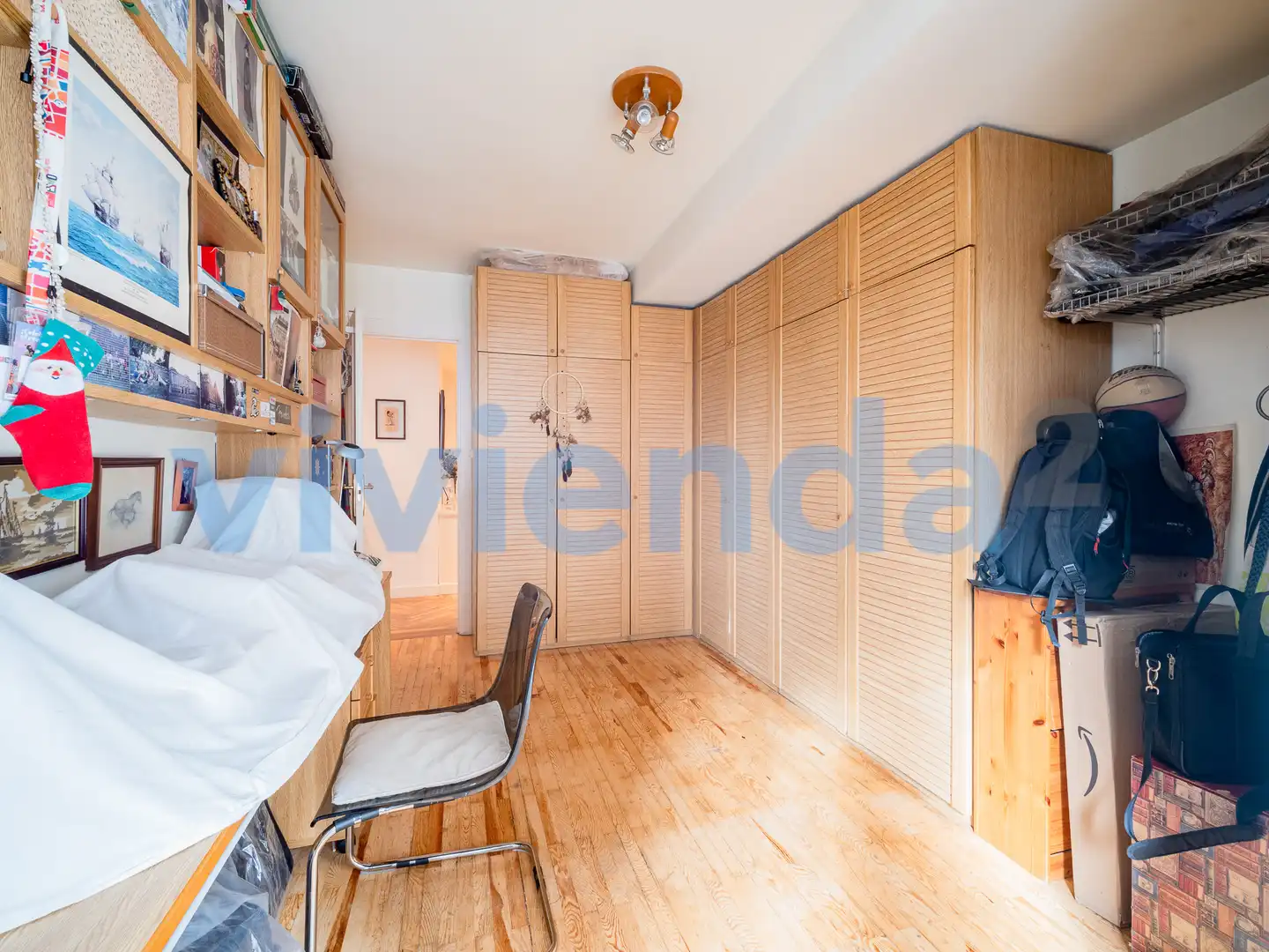 Bedroom of Flat for sale in Madrid  with Air Conditioner, Heating and Terrace