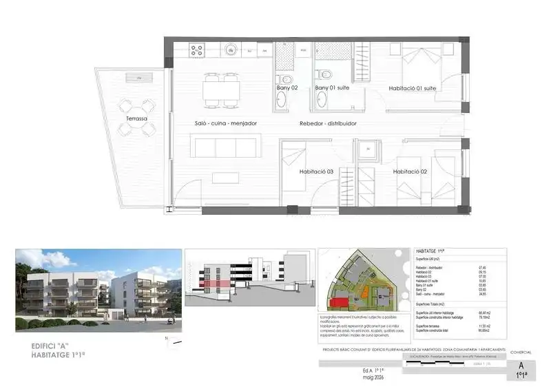 Wohnungen zum Verkauf in Palamós mit Terrasse und Gemeinschaftspool