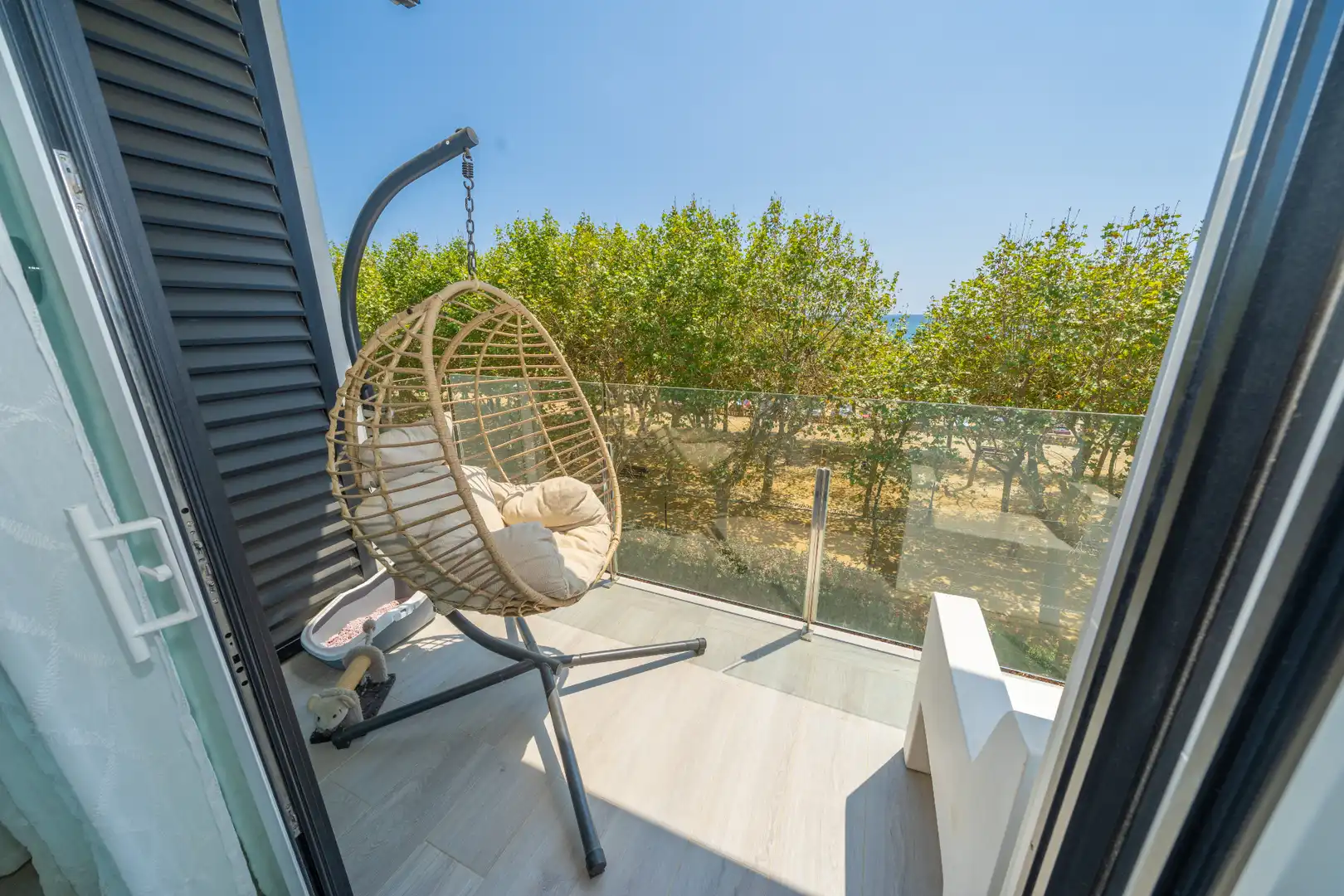 Terrasse von Dachboden zum Verkauf in Calella mit Klimaanlage, Terrasse und Schwimmbad