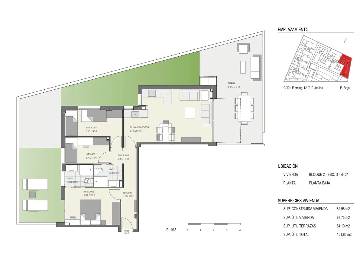 Flat for sale in Cubelles  with Air Conditioner, Heating and Private garden