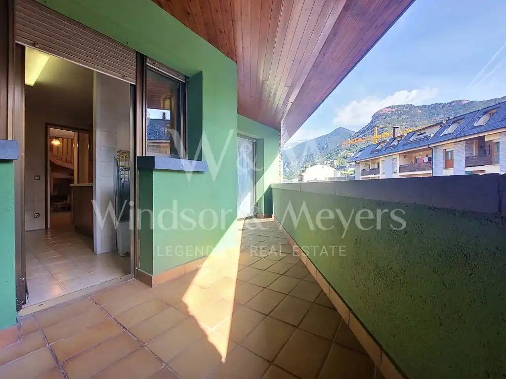 Terrasse von Maisonette zum Verkauf in La Massana mit Heizung, Ofen und Mikrowelle
