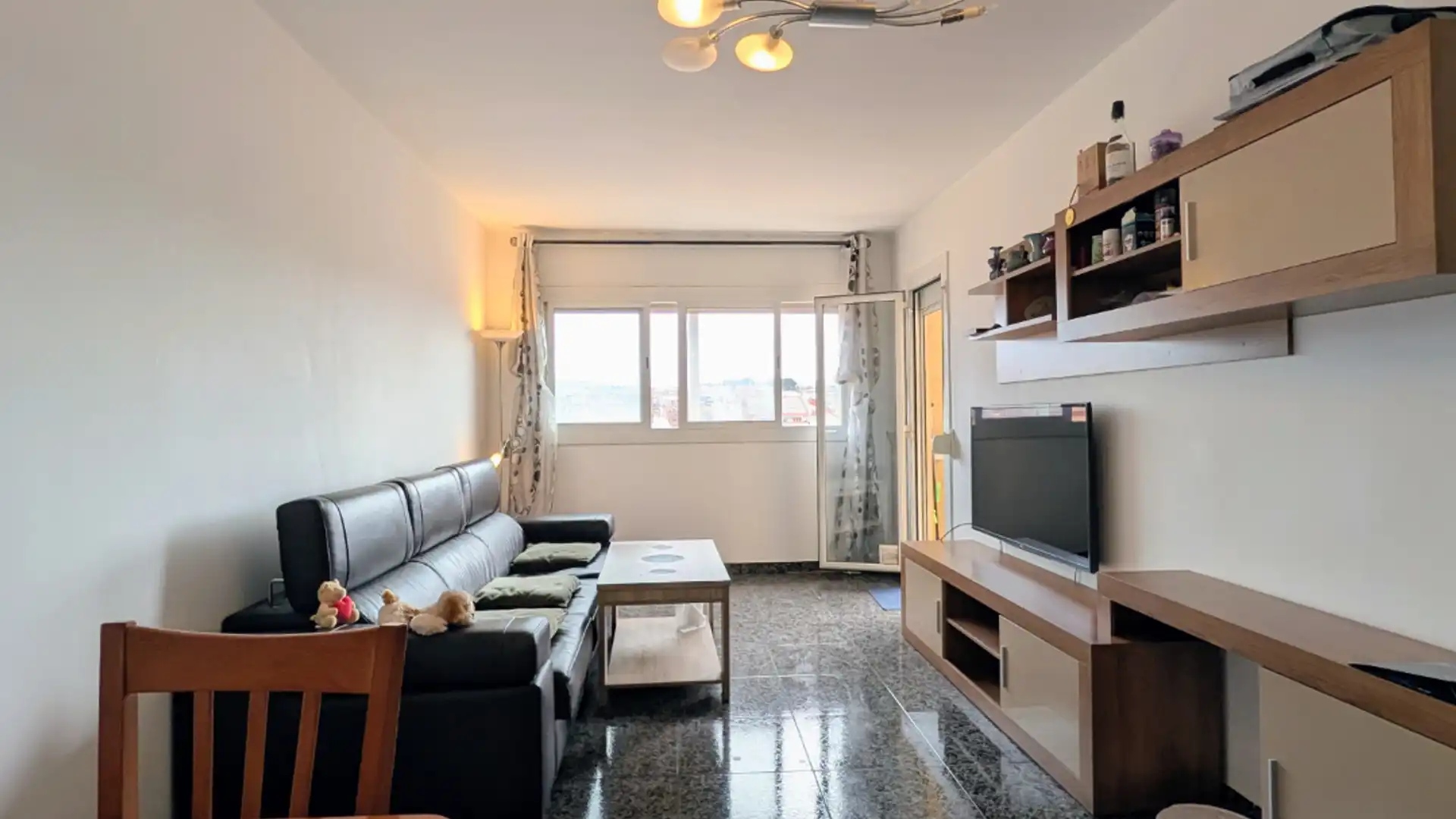 Sala de estar de Piso en venta en Granollers con Balcón