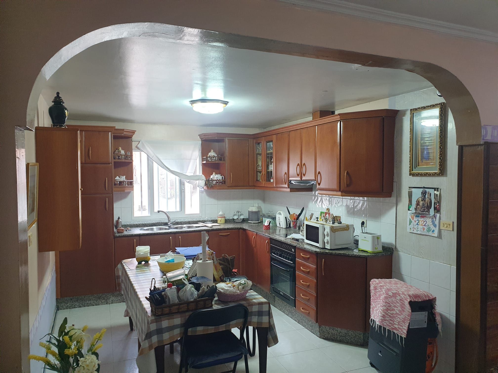 Kitchen of Single-family semi-detached for sale in Ferrol  with Private garden