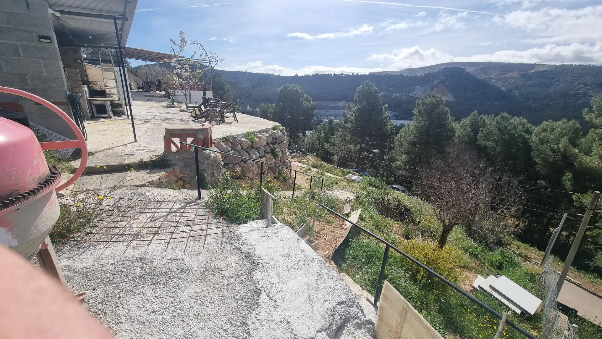 Terraza de Casa o chalet en venta en Vallirana con Aire acondicionado, Terraza y Piscina