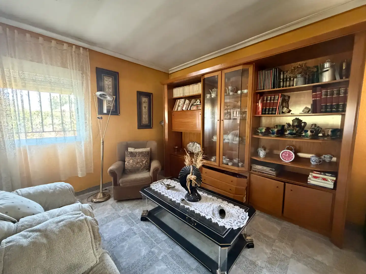 Sala de estar de Casa o chalet en venta en Escalona con Calefacción, Jardín privado y Terraza