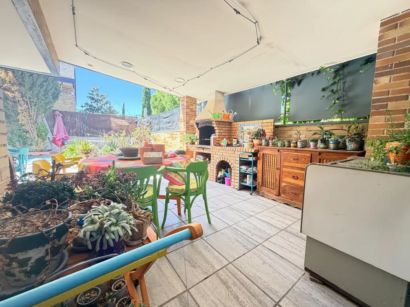 Terraza de Casa o chalet en venta en Rivas-Vaciamadrid con Aire acondicionado, Calefacción y Jardín privado
