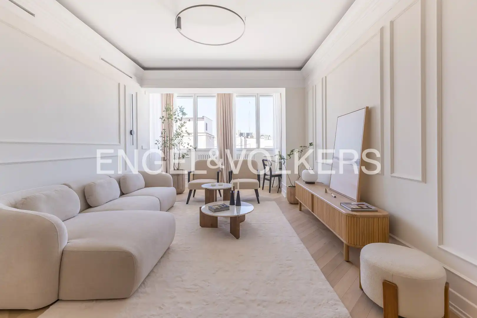 Sala de estar de Piso en venta en Barrio de Salamanca