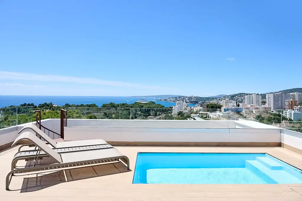 Piscina de Àtic en venda en  Palma de Mallorca amb Aire condicionat, Calefacció i Terrassa