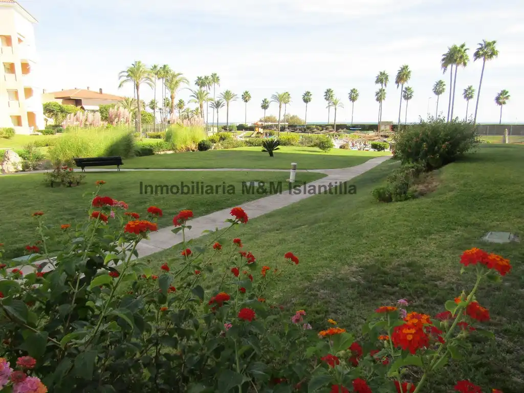 Garden of Apartments for sale in Islantilla  with Air Conditioner, Private garden and Terrace