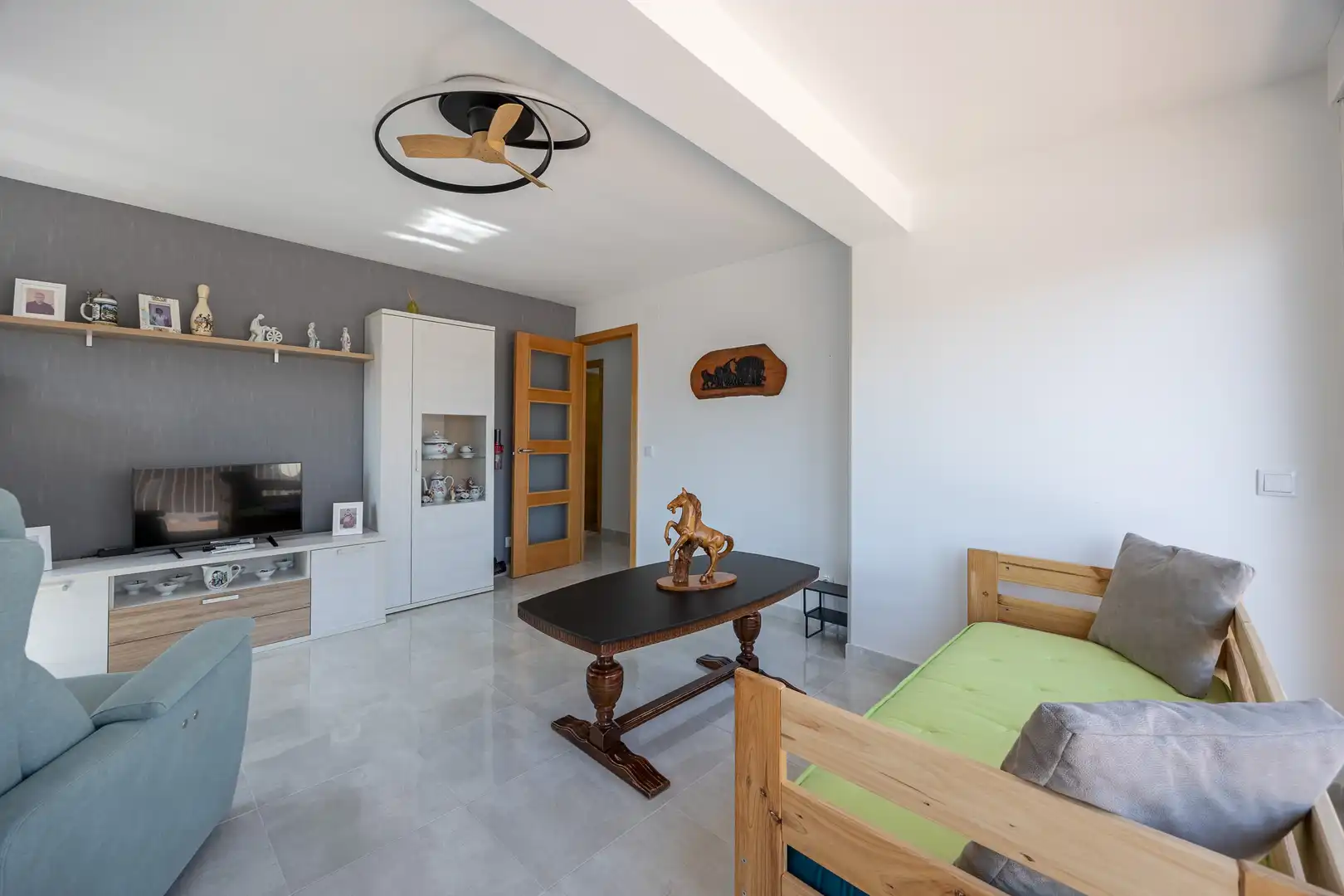 Living room of Attic for sale in Benidorm  with Furnished
