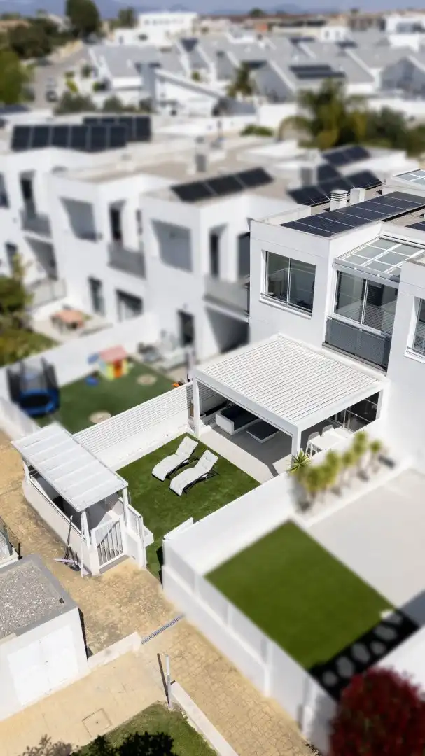 Terraza de Casa adosada en venta en San Antonio de Benagéber con Aire acondicionado, Calefacción y Terraza