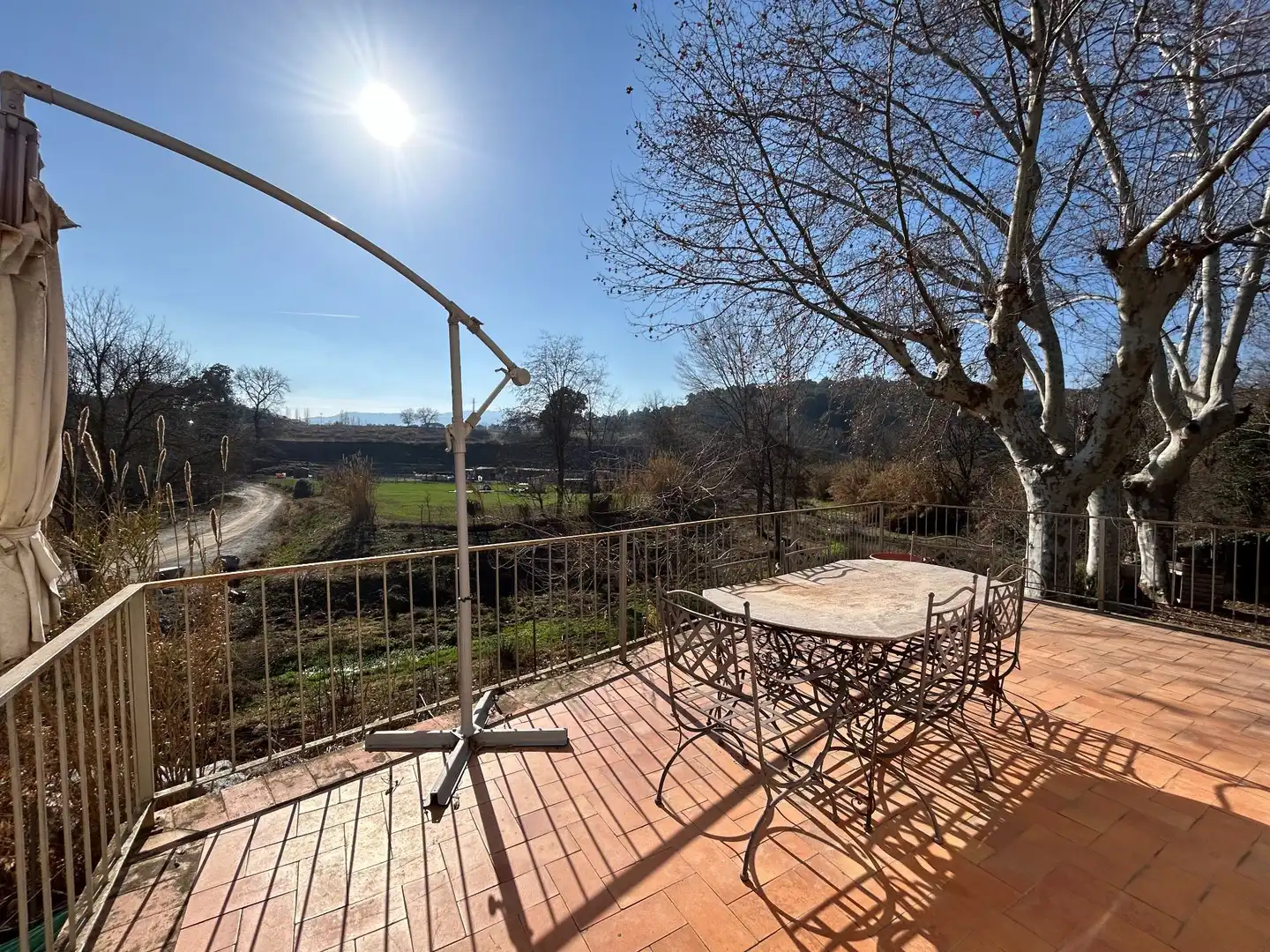 Terrassa de Finca rústica en venda en Santa Maria de Palautordera amb Calefacció