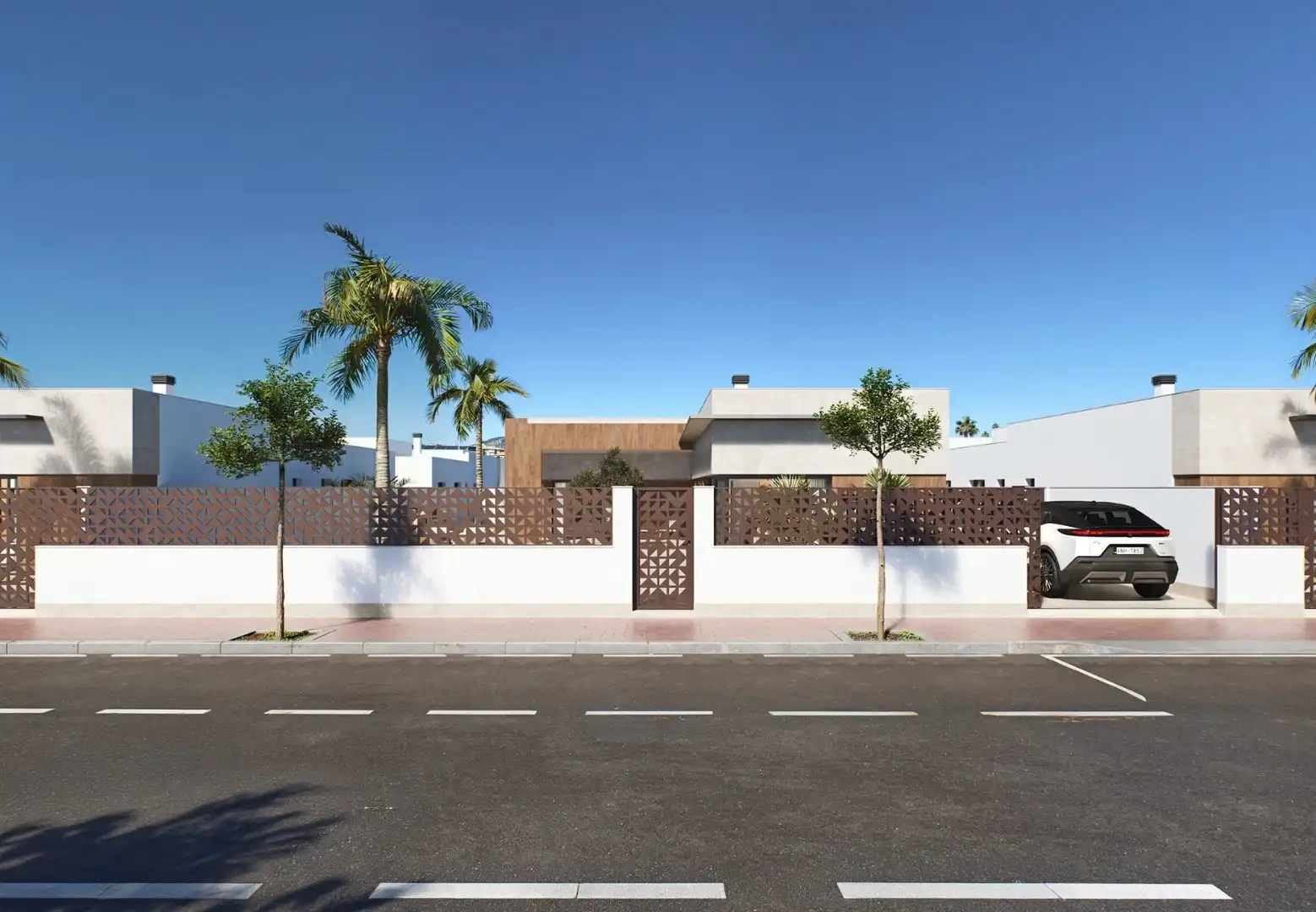 Vista exterior de Casa o chalet en venta en Murcia con Calefacción, Jardín privado y Terraza